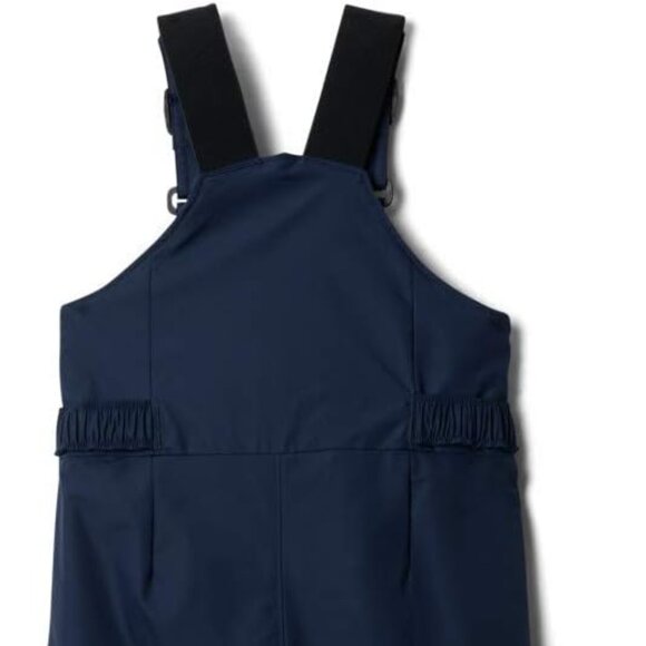 Columbia Kids Navy Blue Snowslope II Snow Bib Overalls Pants Girls XS 5 6 7 - Picture 4 of 7